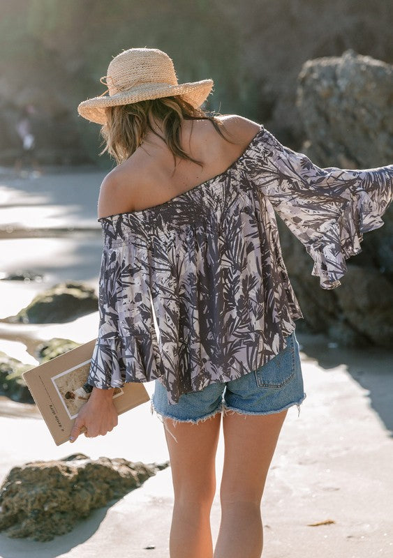 Harbor  off shoulder top